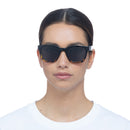 MODERN CLASSIC BLACK / TORT SPLICE SMOKE MONO POLARIZED