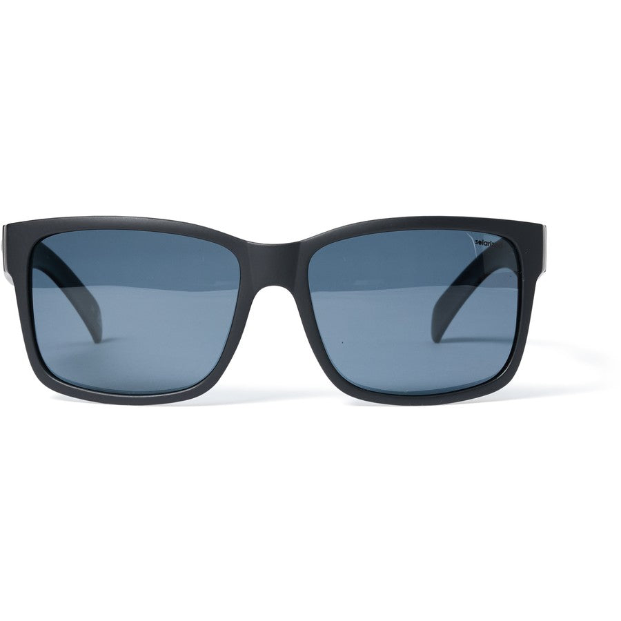 ANTEOJOS DE SOL SQUARE D-FRAME BLACK RUBBER SMOKE MONO POLARIZED – GOOD ...