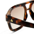 ANTEOJOS DE SOL AQUARIUS DARK TORT BROWN GRAD