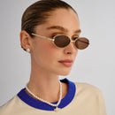 ANTEOJOS DE SOL OBJECTIVE GOLD BROWN MONO