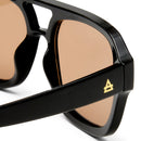 ANTEOJOS DE SOL AQUARIUS BLACK TAN TINT