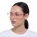 MARCO ÓPTICO ESCAPISM MATTE PEACH