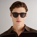 ANTEOJOS DE SOL FIRE STARTER BLACK RUBBER SMOKE MONO POLARIZED