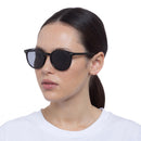 ANTEOJOS DE SOL CLASSIC ROUND BLACK SMOKE MONO POLARIZED