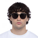 ANTEOJOS DE SOL CLASSIC ROUND BLACK SMOKE MONO POLARIZED