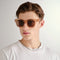 MODERN D-FRAME BLONDE BROWN MONO POLARISED