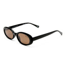 ANTEOJOS DE SOL SLIMFIT OVAL BLACK BROWN MONO POLARISED