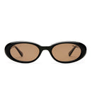 ANTEOJOS DE SOL SLIMFIT OVAL BLACK BROWN MONO POLARISED