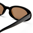 ANTEOJOS DE SOL SLIMFIT OVAL BLACK BROWN MONO POLARISED