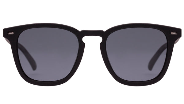 NO BIGGIE BLACK RUBBER - SMOKE MONO POLARIZED