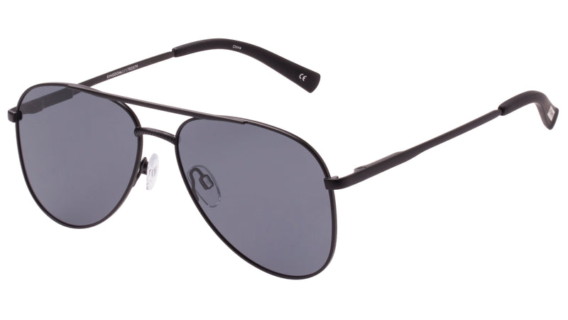 KINGDOM MATTE BLACK - SMOKE MONO POLARIZED