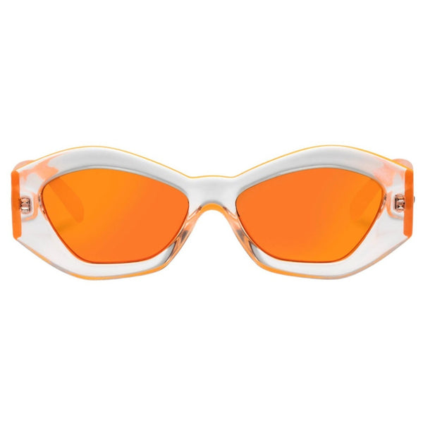 THE GINCHIEST NEON ORANGE HALO - ORANGE MIRROR